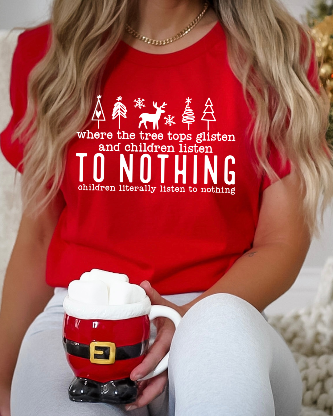And the Children Listen to Nothing Unisex Tee