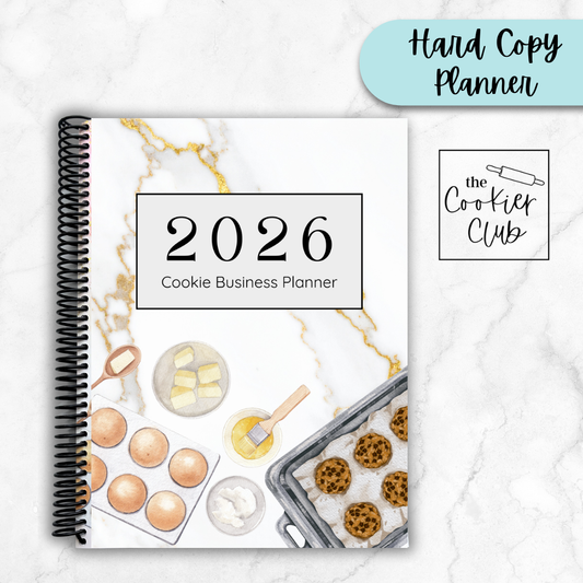 2026 Cookie Business Planner - Hard Copy