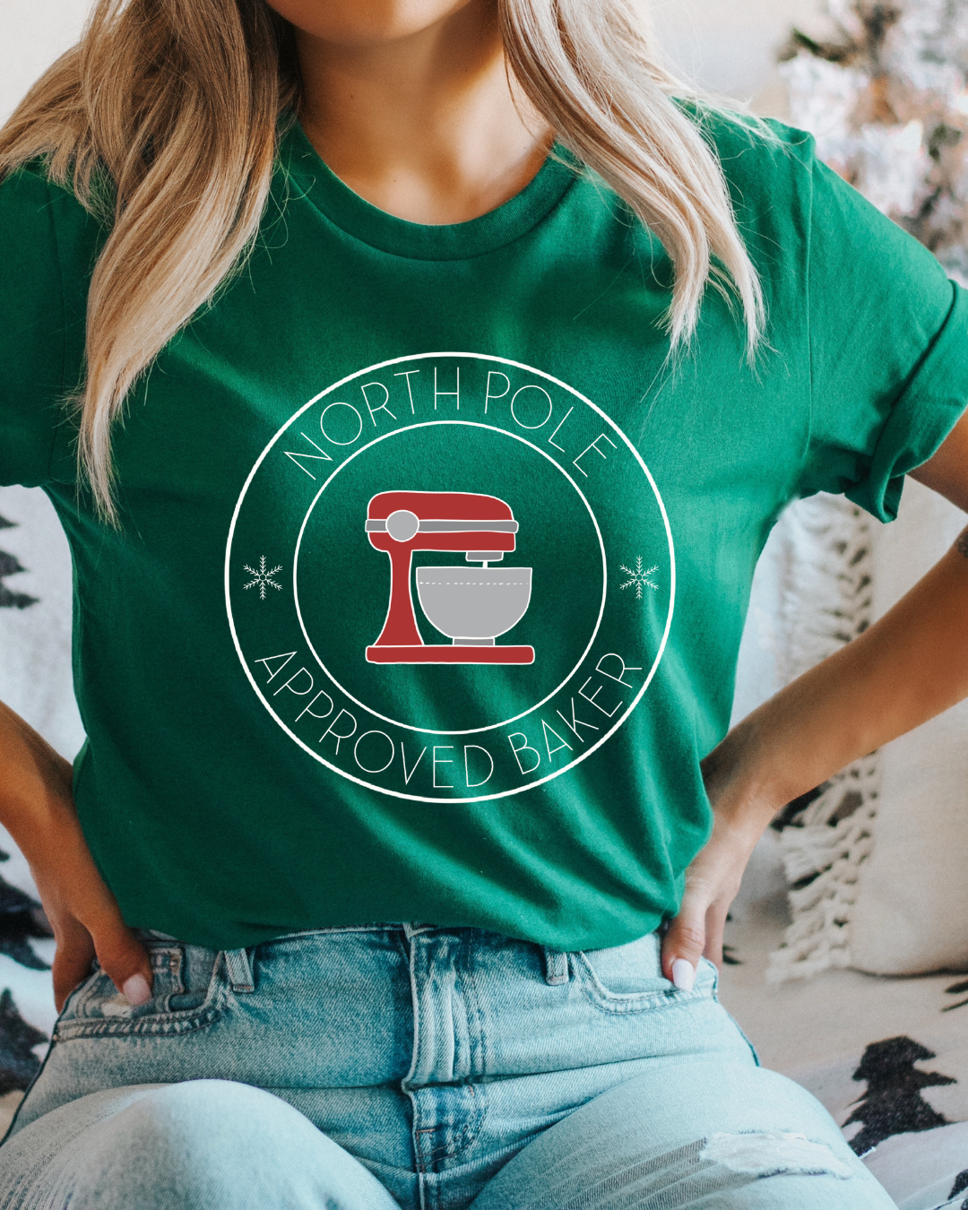 North Pole Approved Baker Unisex Tee
