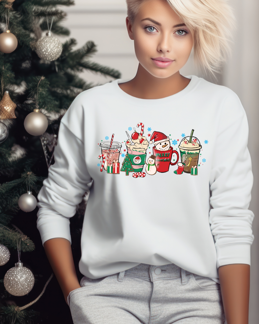 Christmas Coffee Unisex Sweatshirt