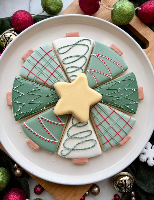 Christmas Tree Platter - Christmas Cookie Presale - LOCAL PICK UP ONLY