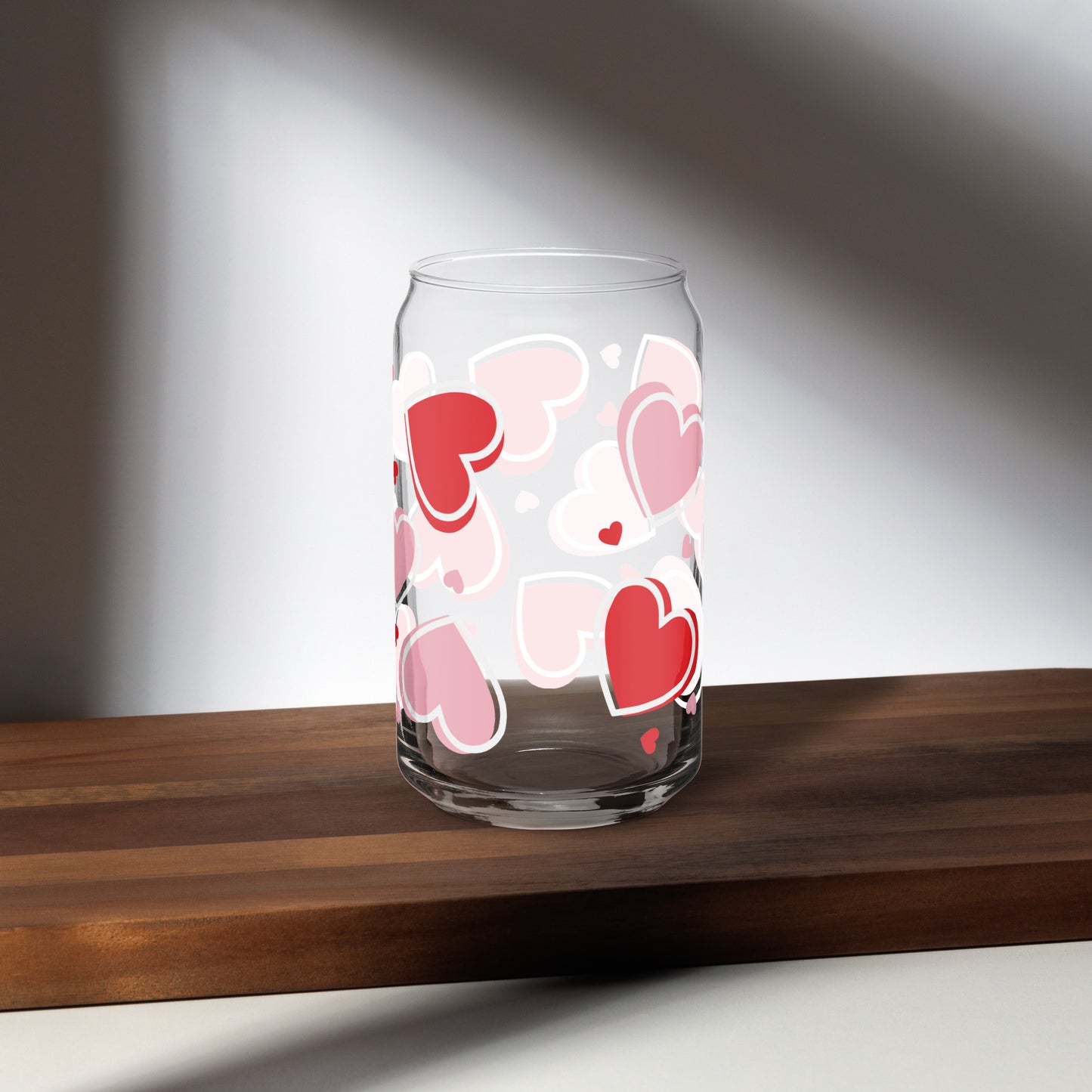 Valentine's Day - 16oz Libbey Glass Can