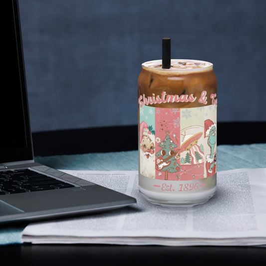 Vintage Christmas & Co. - 16 oz Libbey Glass Can
