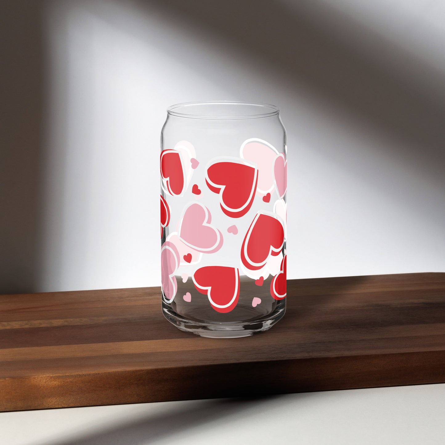 Valentine's Day - 16oz Libbey Glass Can