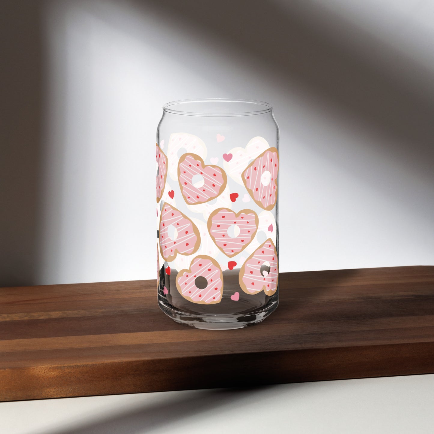 Heart Cookies - 16oz Libbey Glass Can