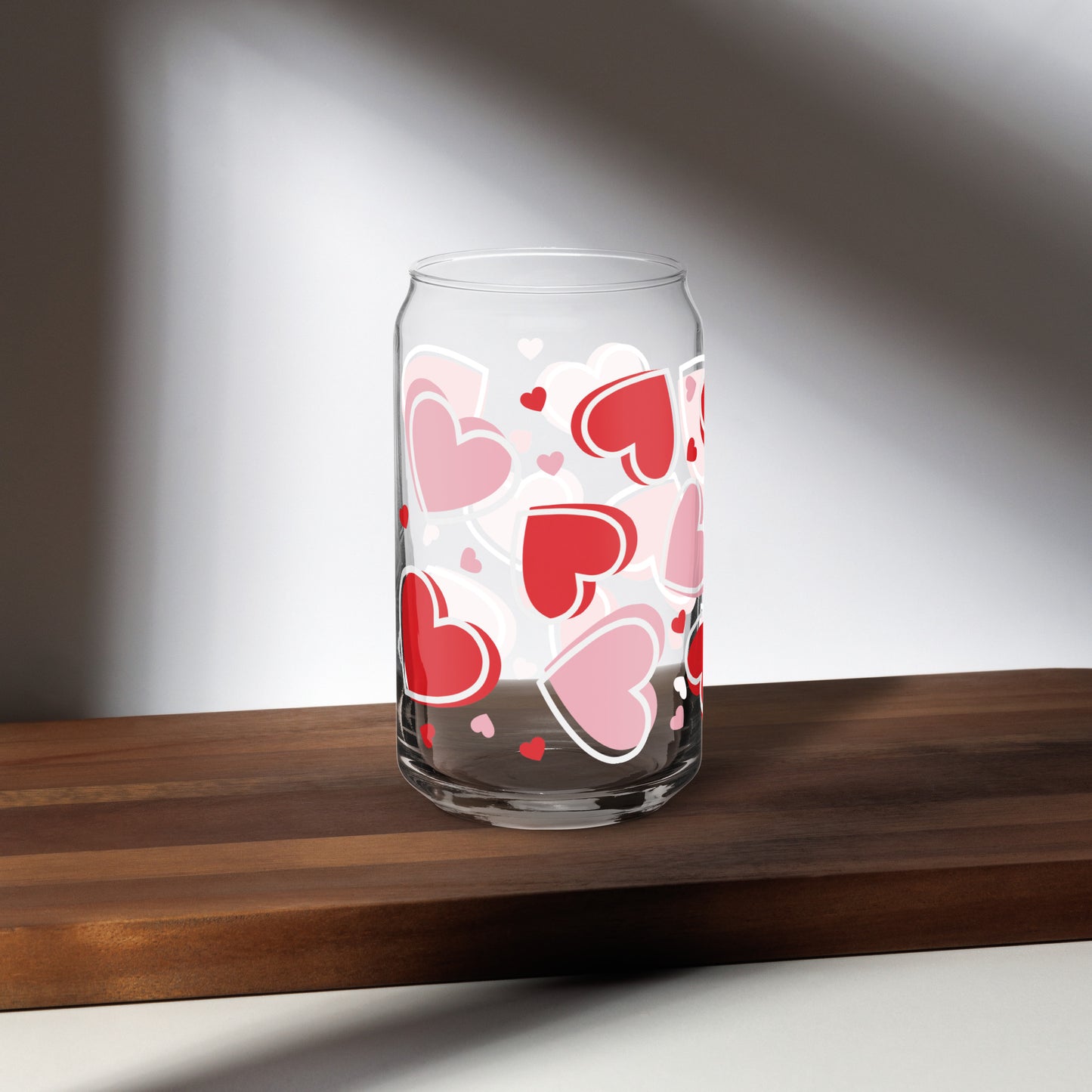 Valentine's Day - 16oz Libbey Glass Can