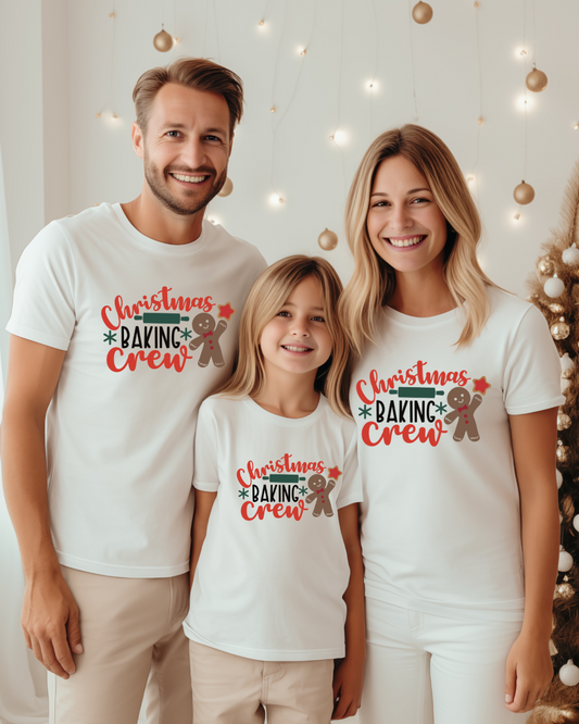 Christmas Baking Crew Unisex Tee