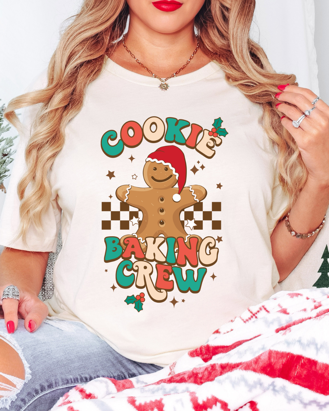 Cookie Baking Crew Retro Unisex Tee