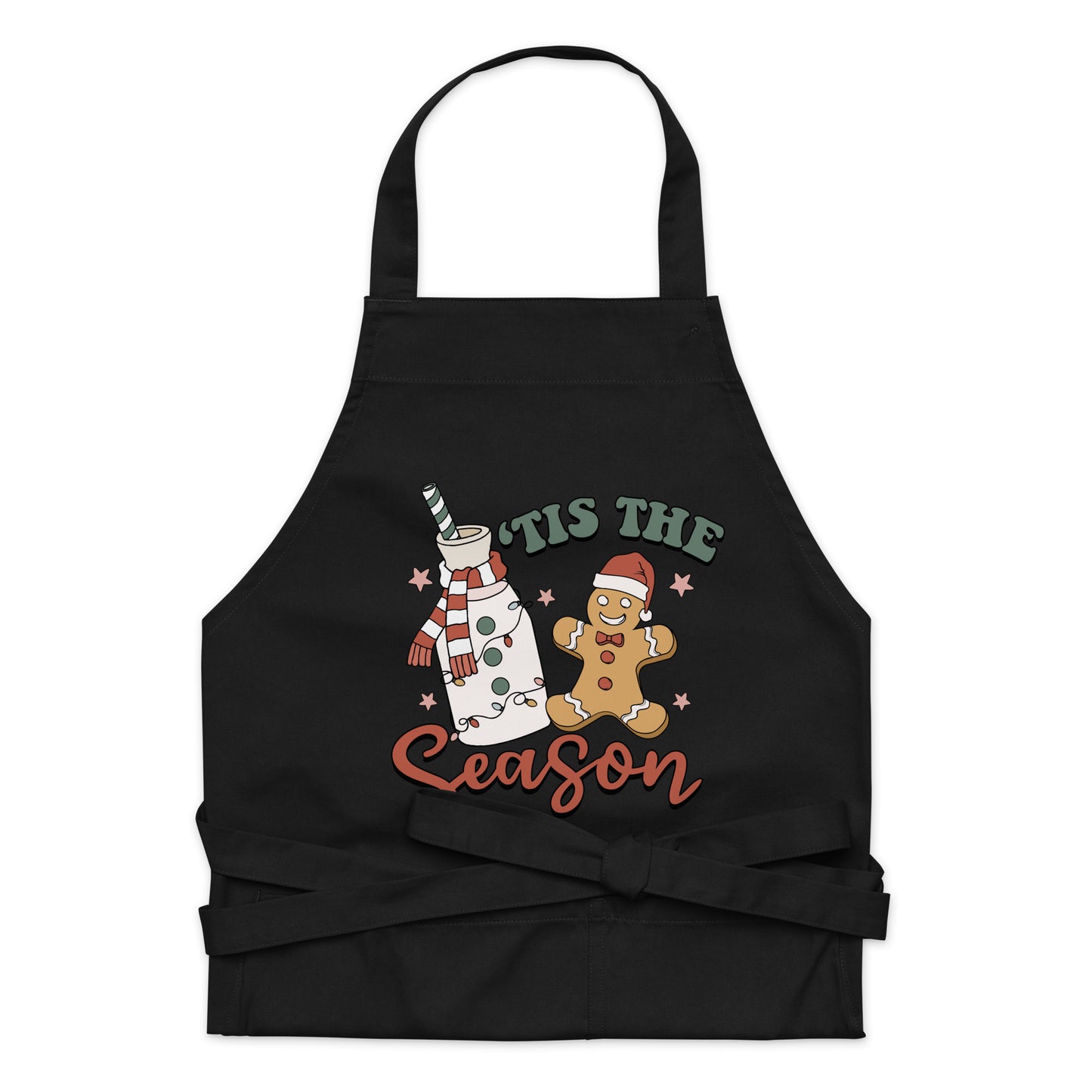 'Tis the Season Vintage Organic cotton apron