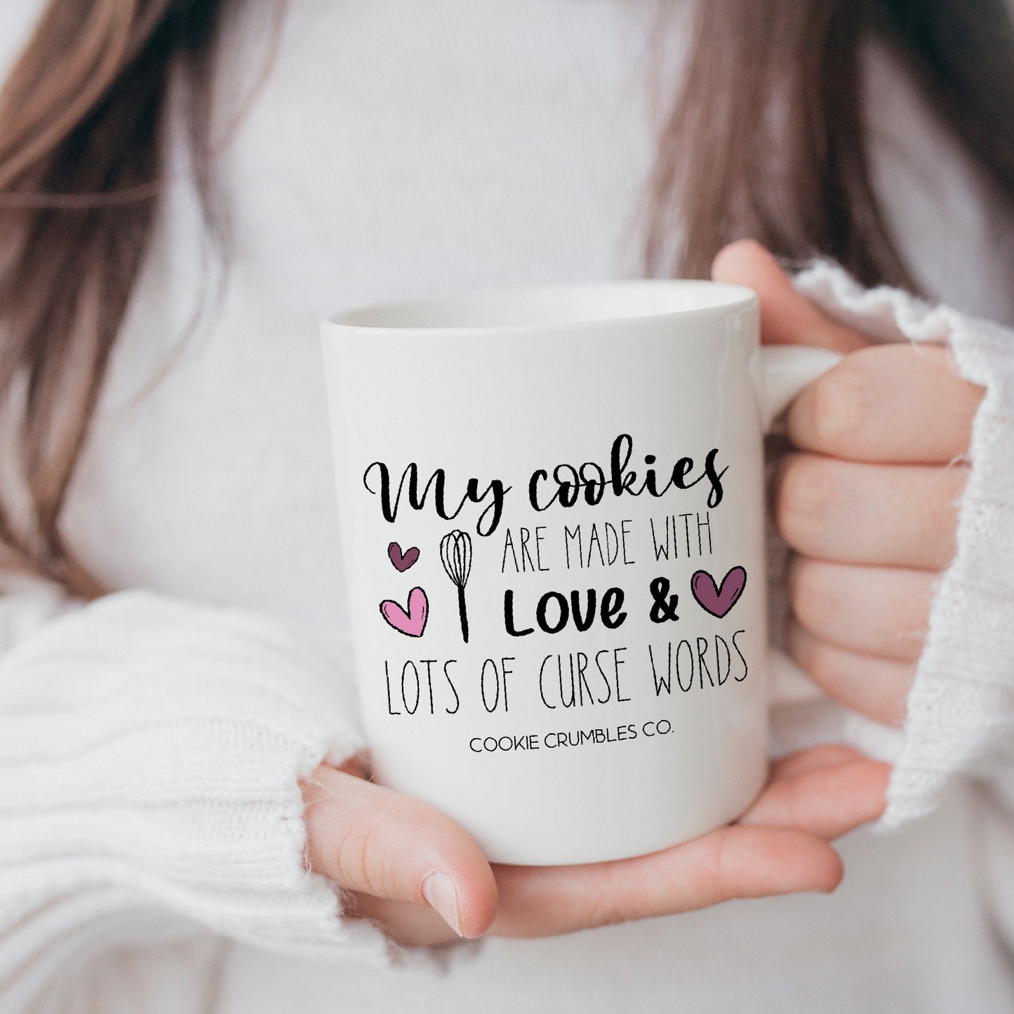 Lots of Curse Words - White Glossy Mug