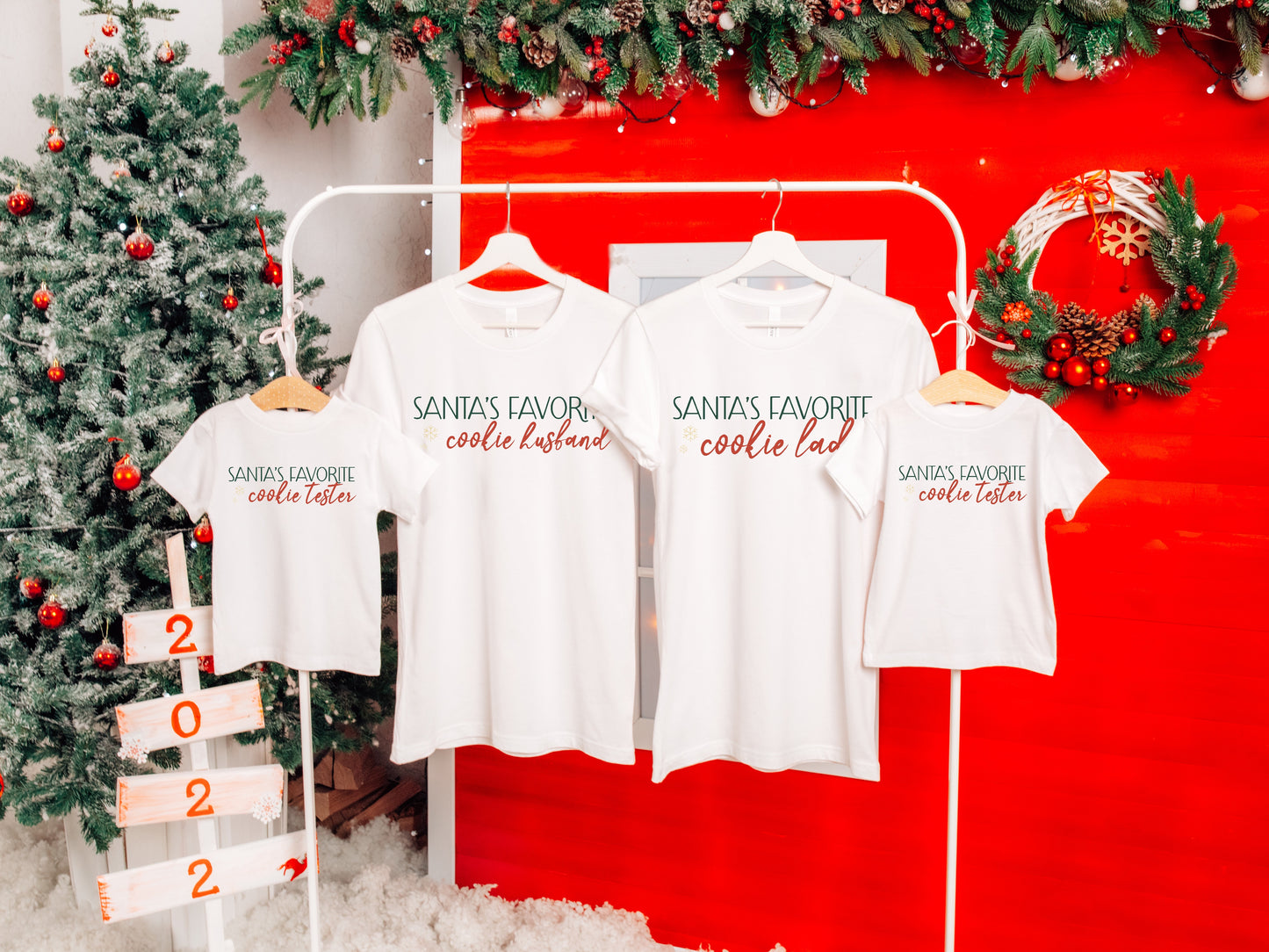 Santa's Favorite Cookie Tester Toddler Short Sleeve Tee