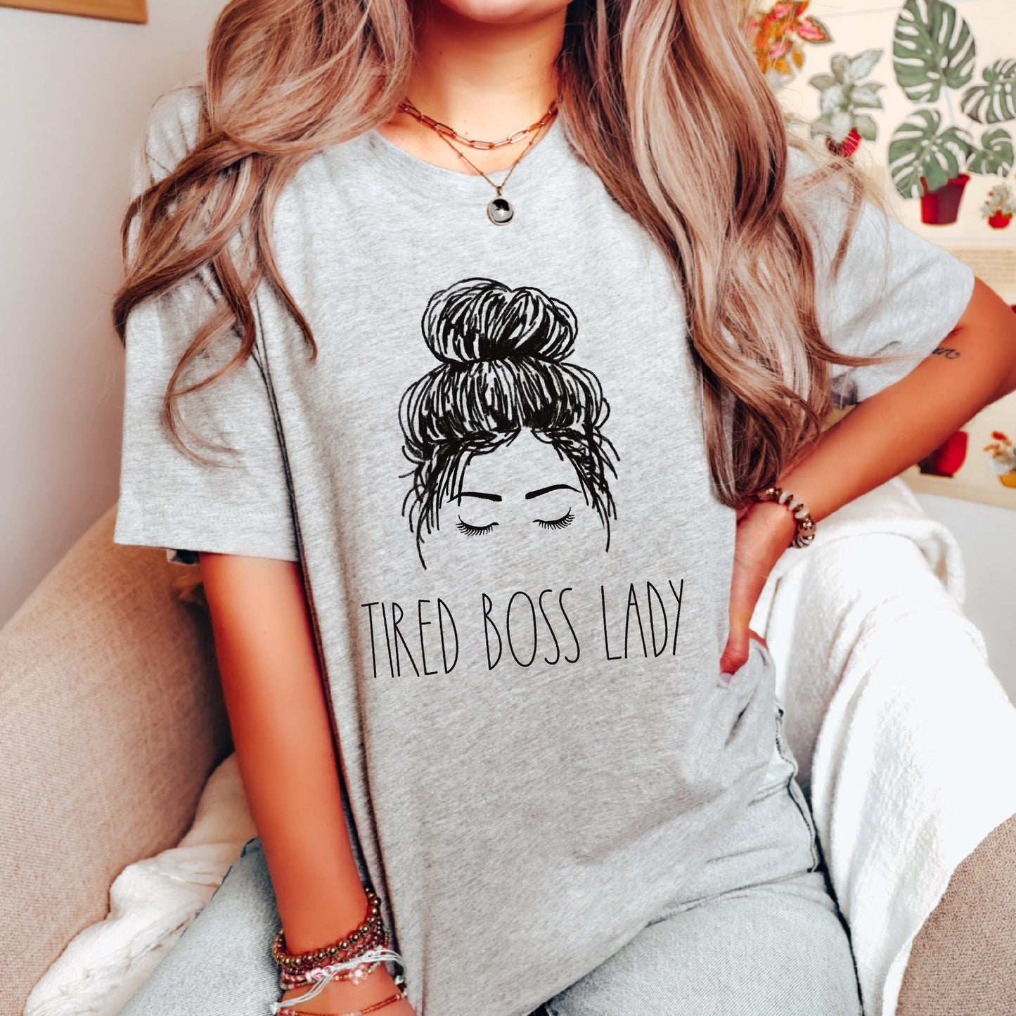 Tired Boss Lady Unisex Tee