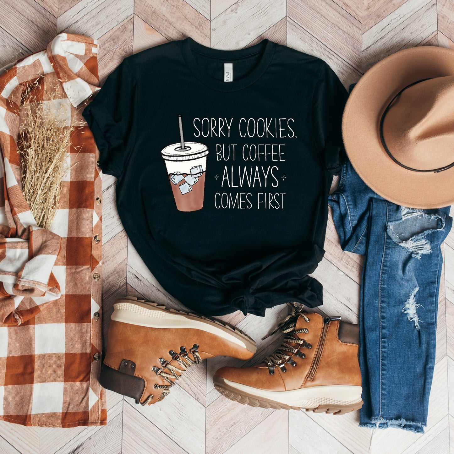 Coffee First - Unisex T-Shirt
