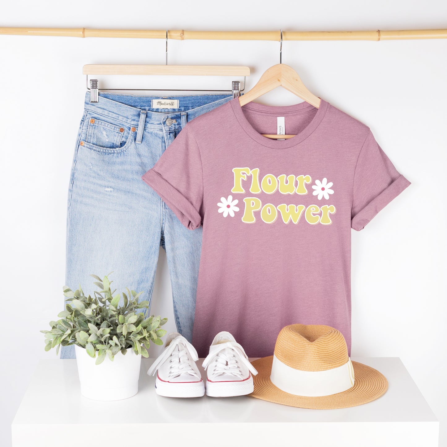 Flour Power Unisex Tee