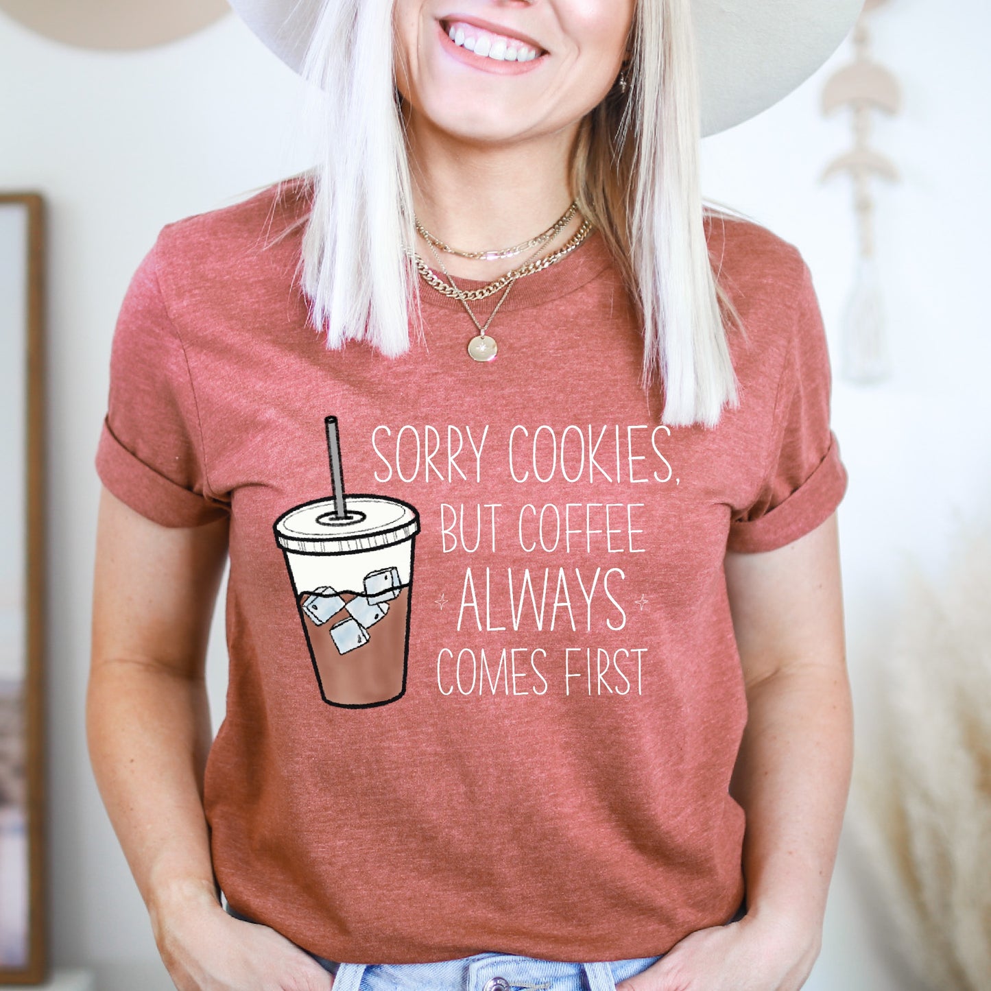 Coffee First - Unisex T-Shirt