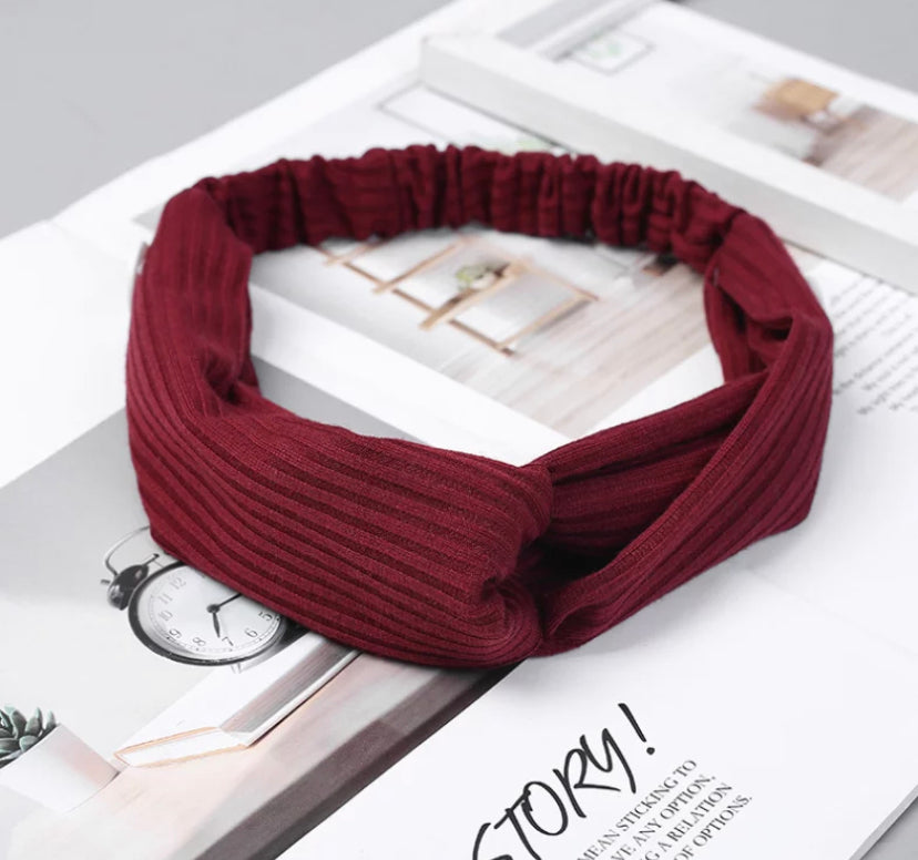 Twist Knot Baker Bands - One Size - Multiple Colors