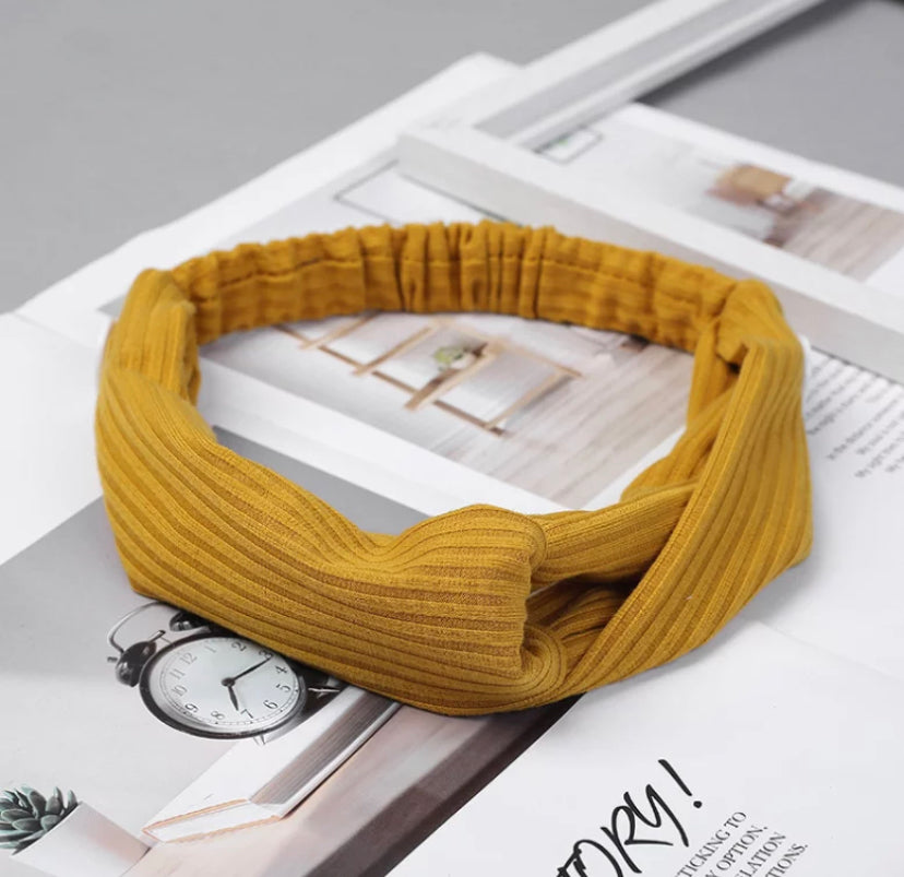 Twist Knot Baker Bands - One Size - Multiple Colors