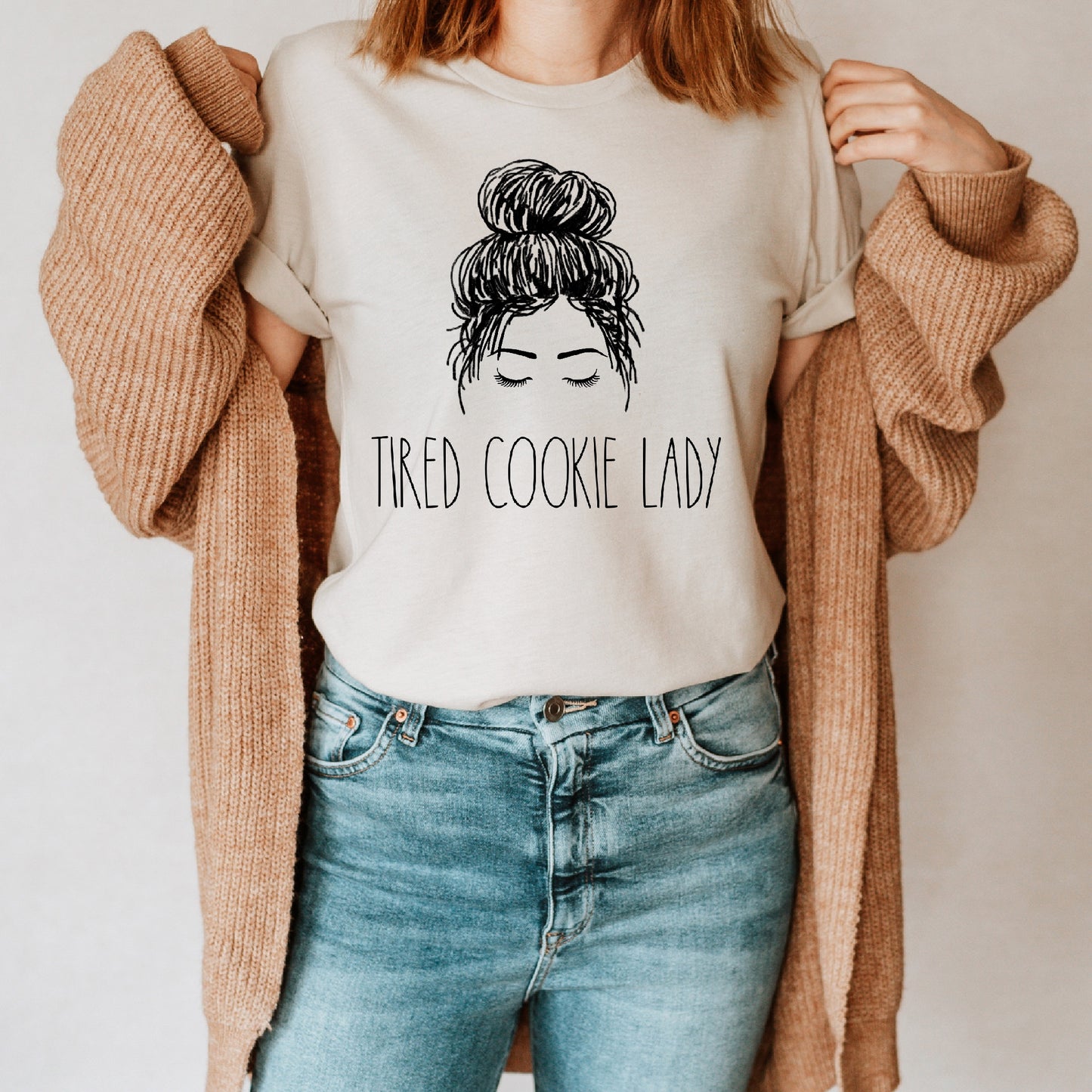 Tired Cookie Lady - Unisex Tee