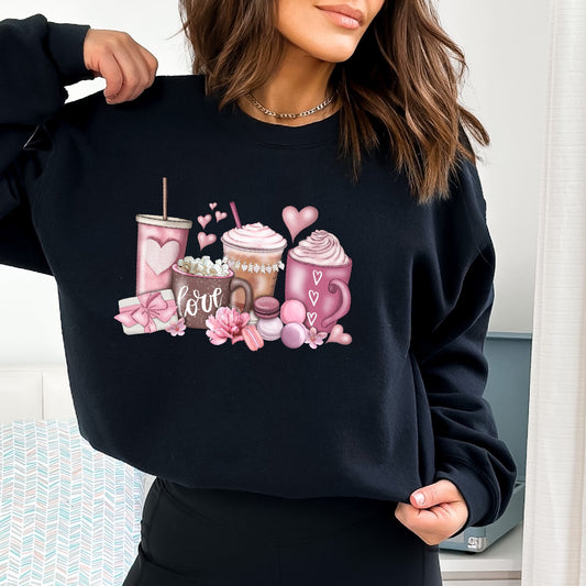 In Love with Coffee Unisex Sweatshirt