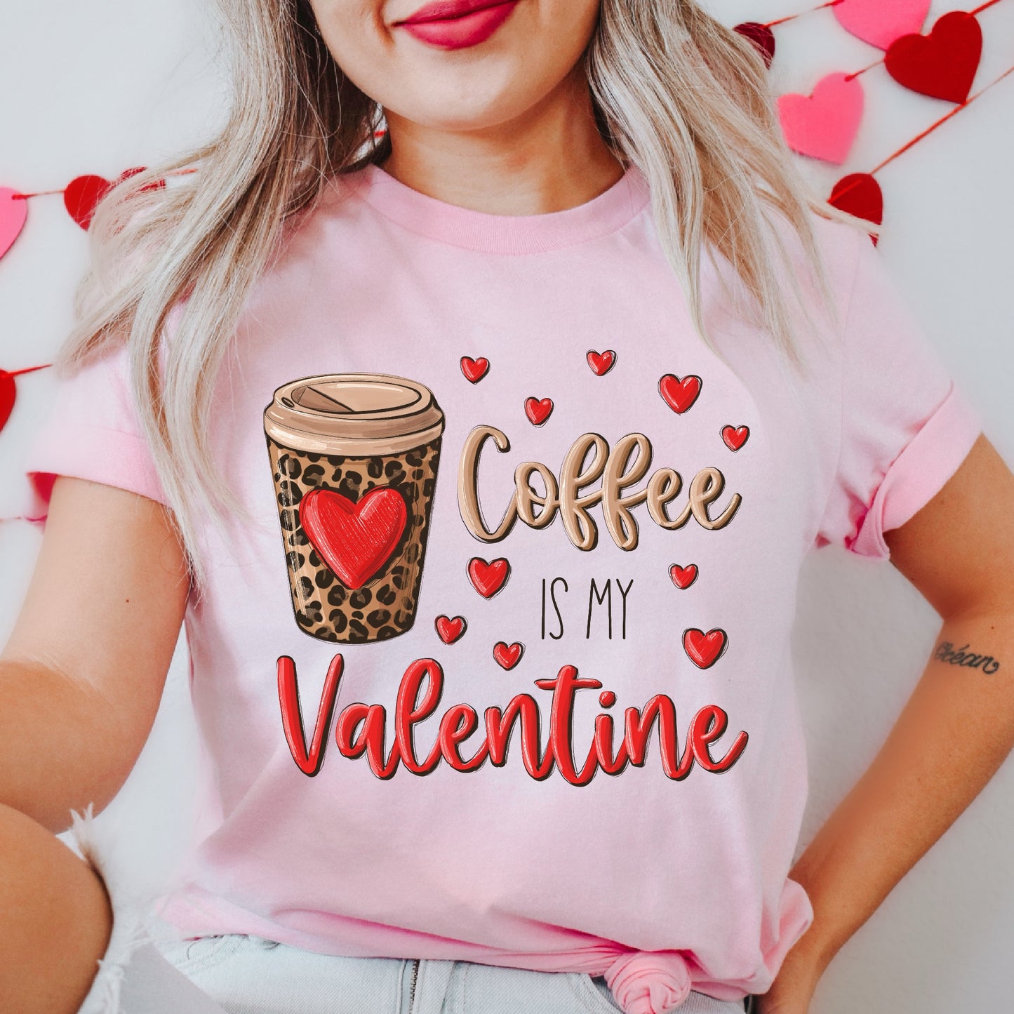 Coffee is my Valentine Unisex Tee