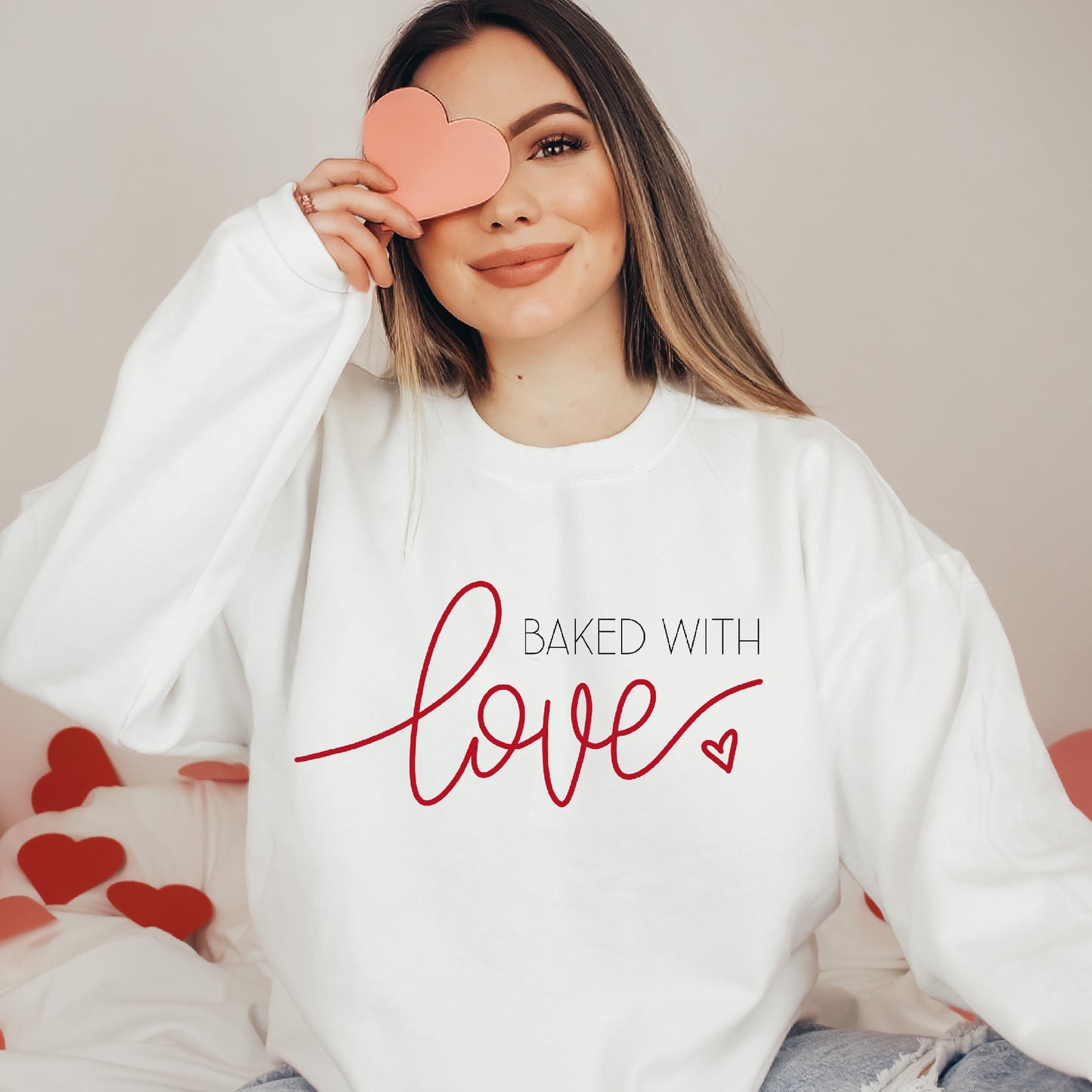 Baked with Love Unisex Sweatshirt