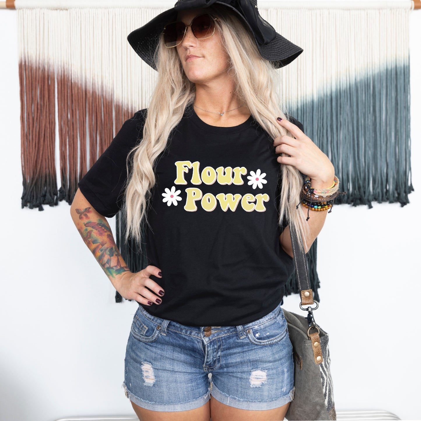 Flour Power Unisex Tee