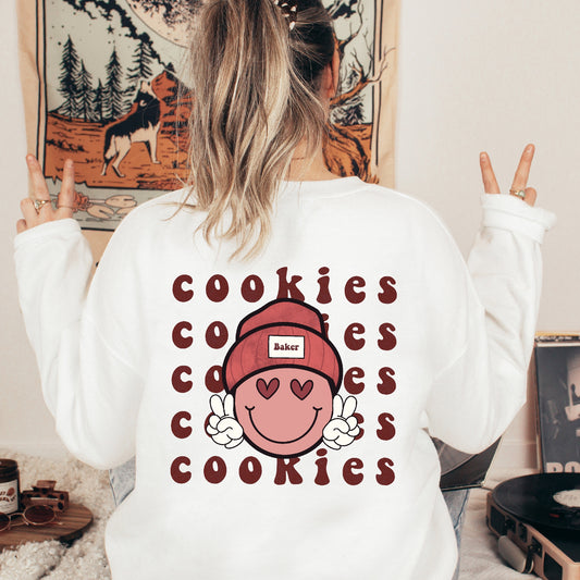 Peace. Love. Cookies. Unisex Sweatshirt
