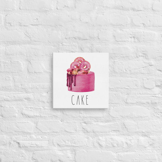Cake - Canvas Wall Art