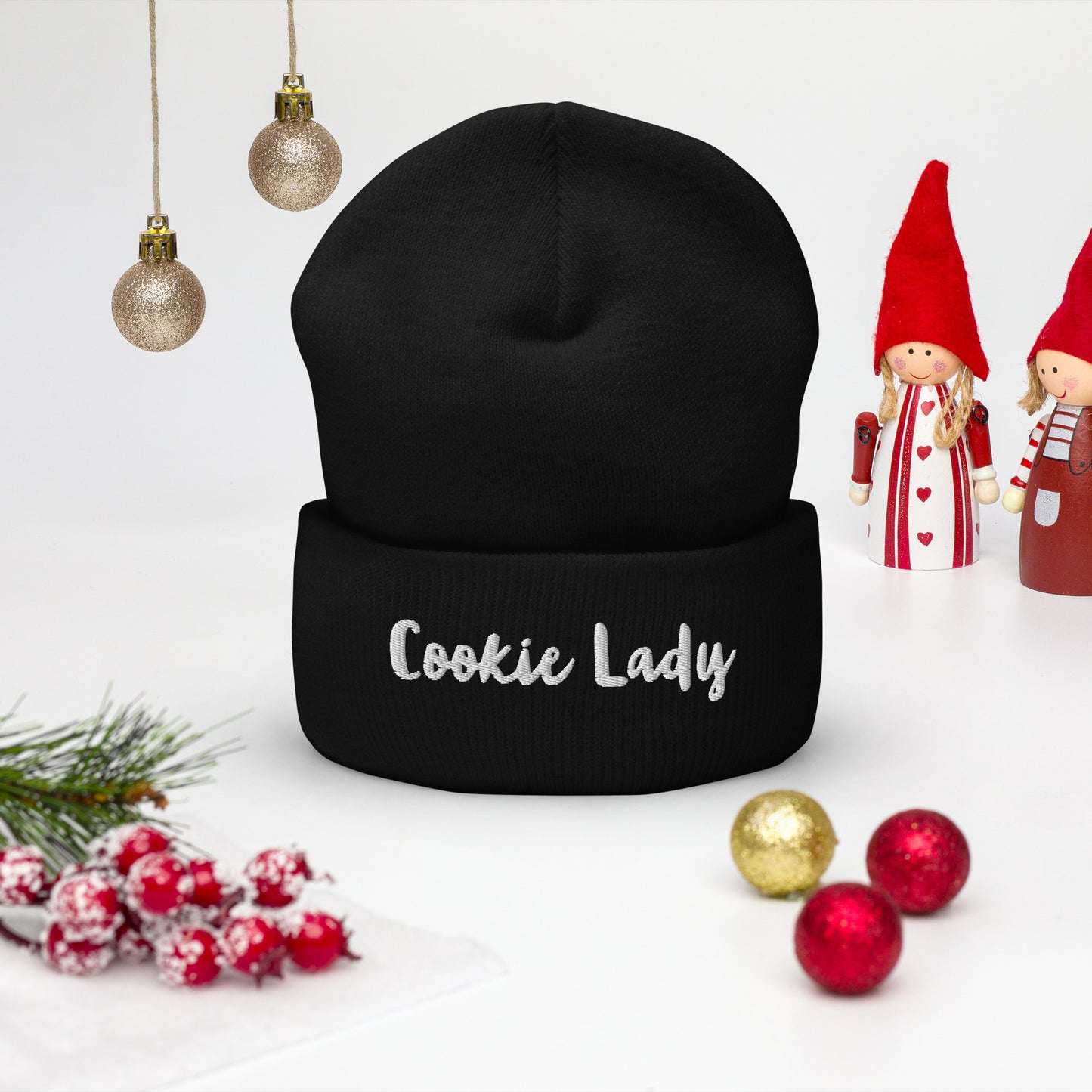 Cookie Lady - Cuffed Beanie