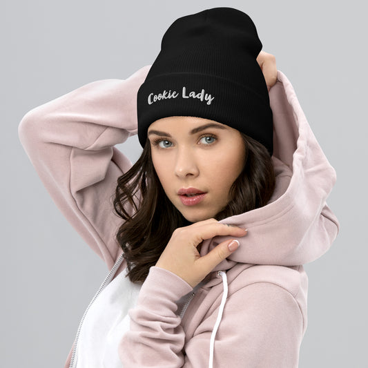 Cookie Lady - Cuffed Beanie