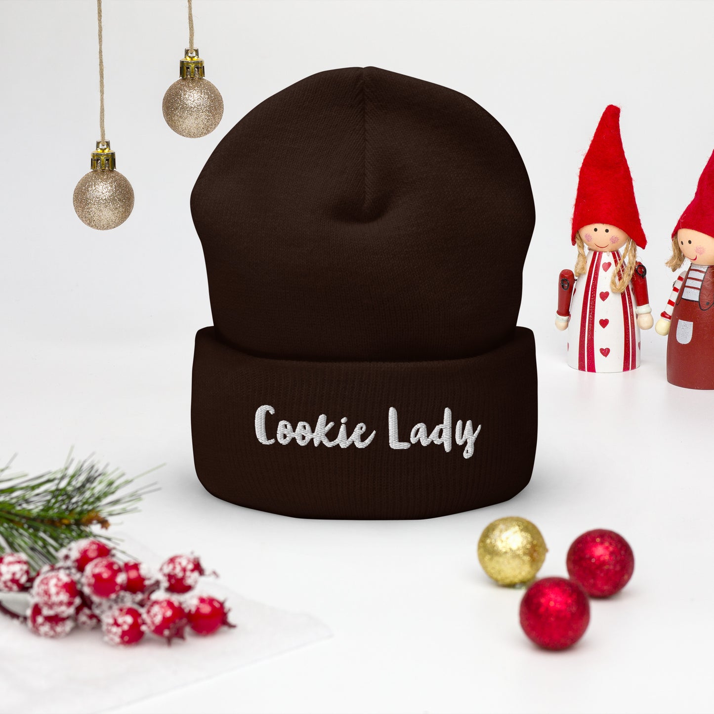 Cookie Lady - Cuffed Beanie