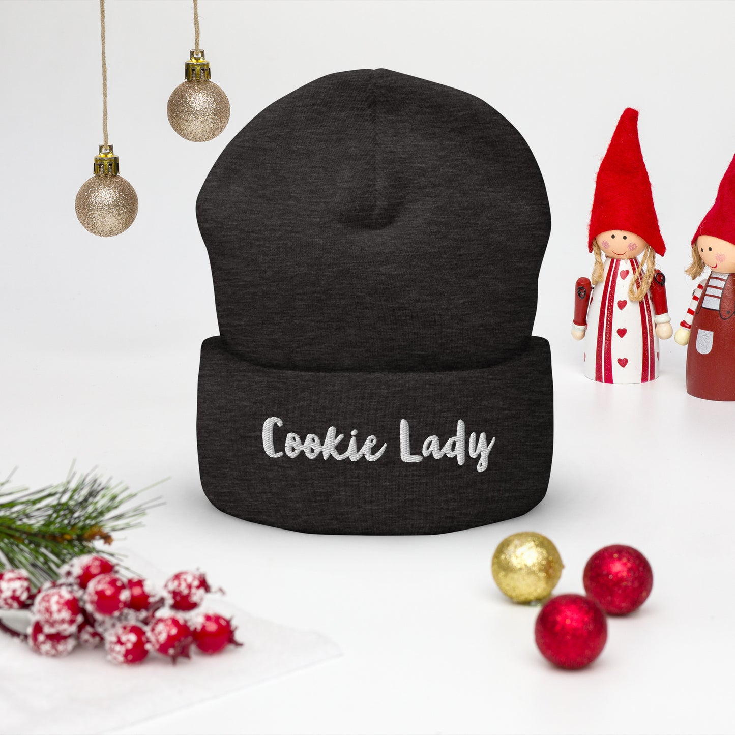 Cookie Lady - Cuffed Beanie