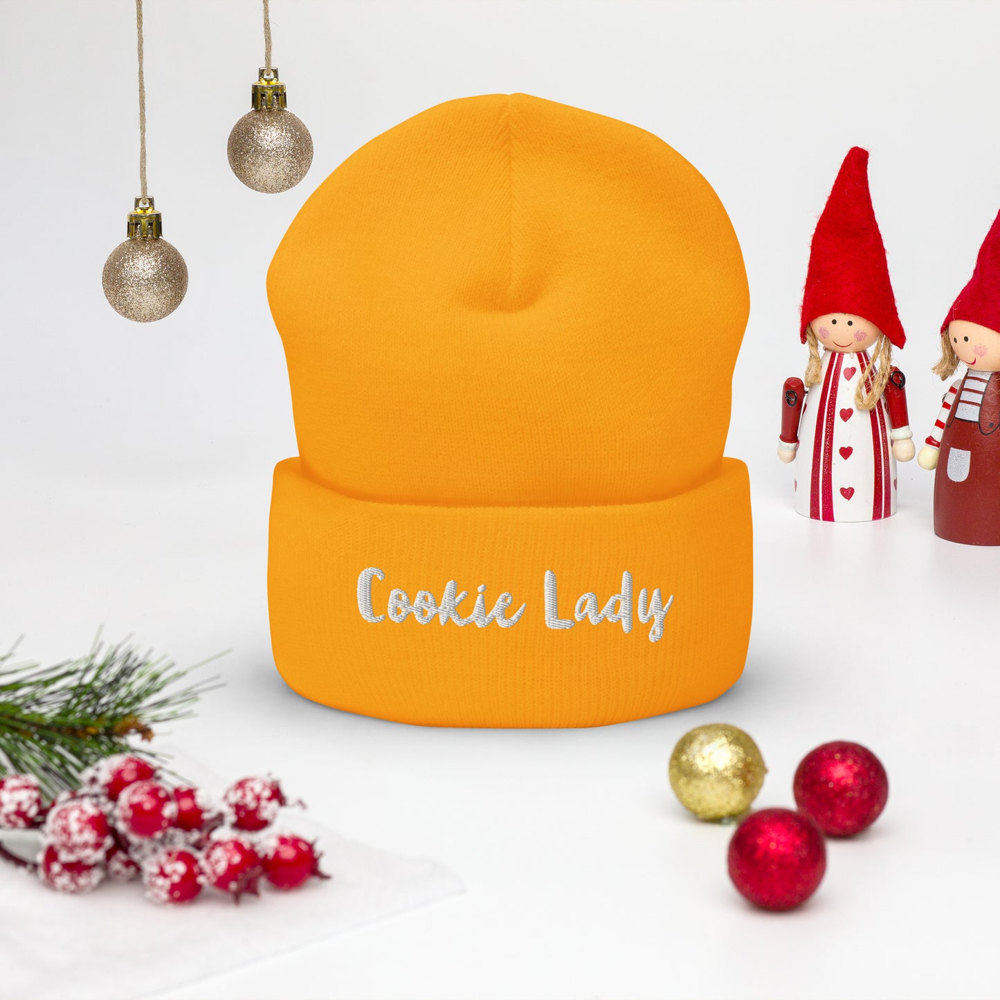 Cookie Lady - Cuffed Beanie
