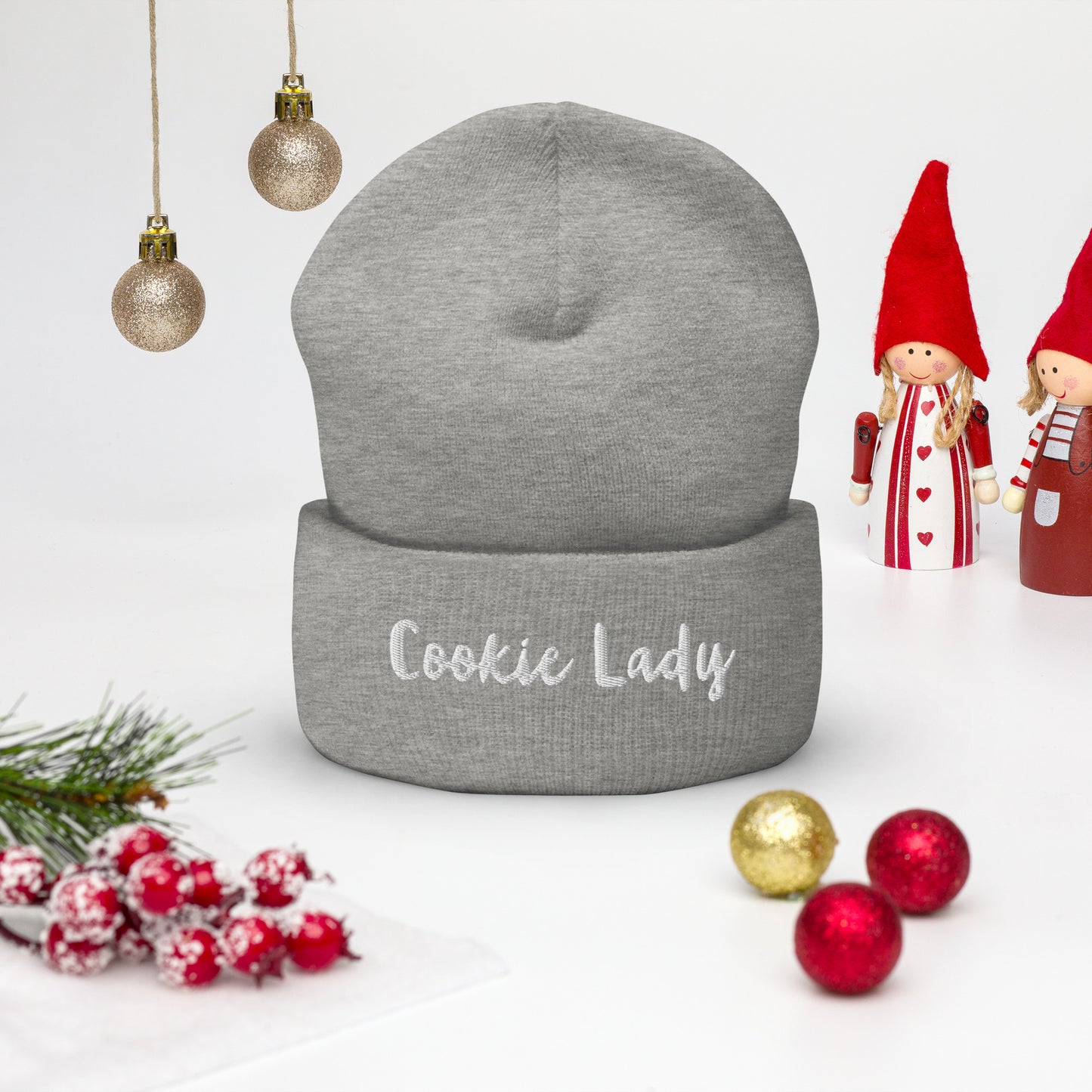 Cookie Lady - Cuffed Beanie