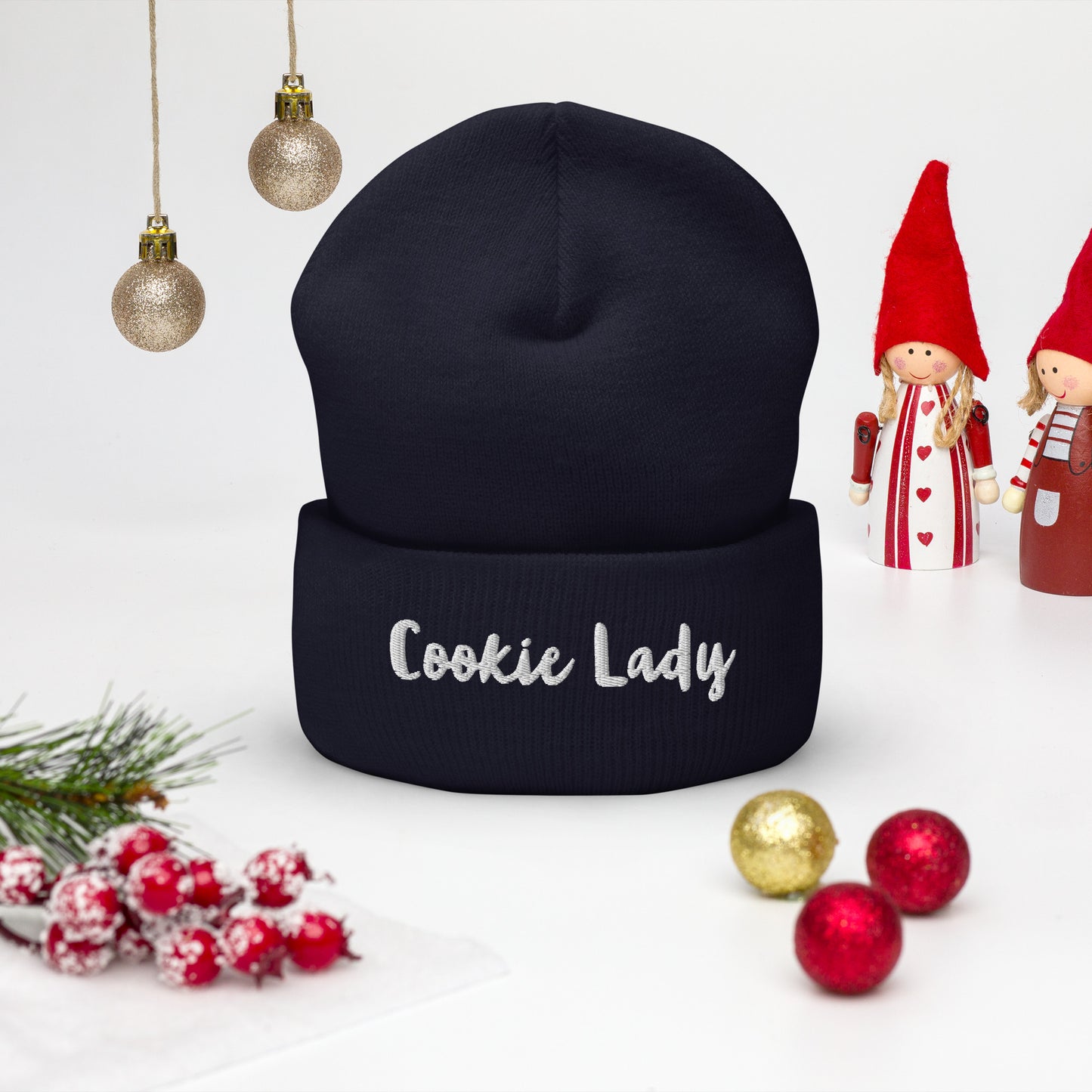 Cookie Lady - Cuffed Beanie