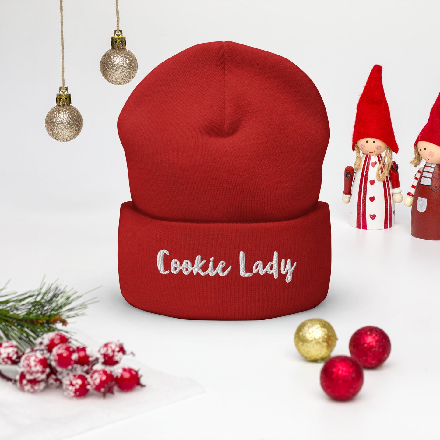 Cookie Lady - Cuffed Beanie