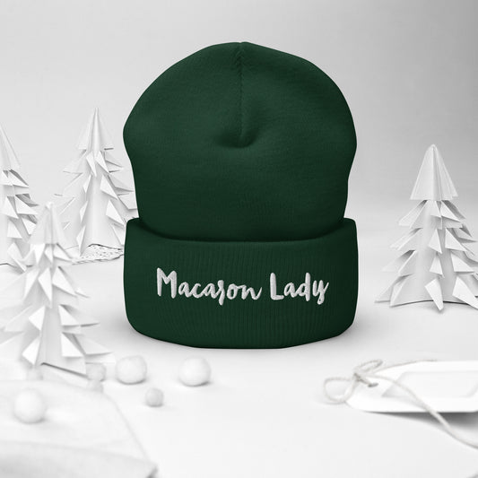 Macaron Lady - Cuffed Beanie