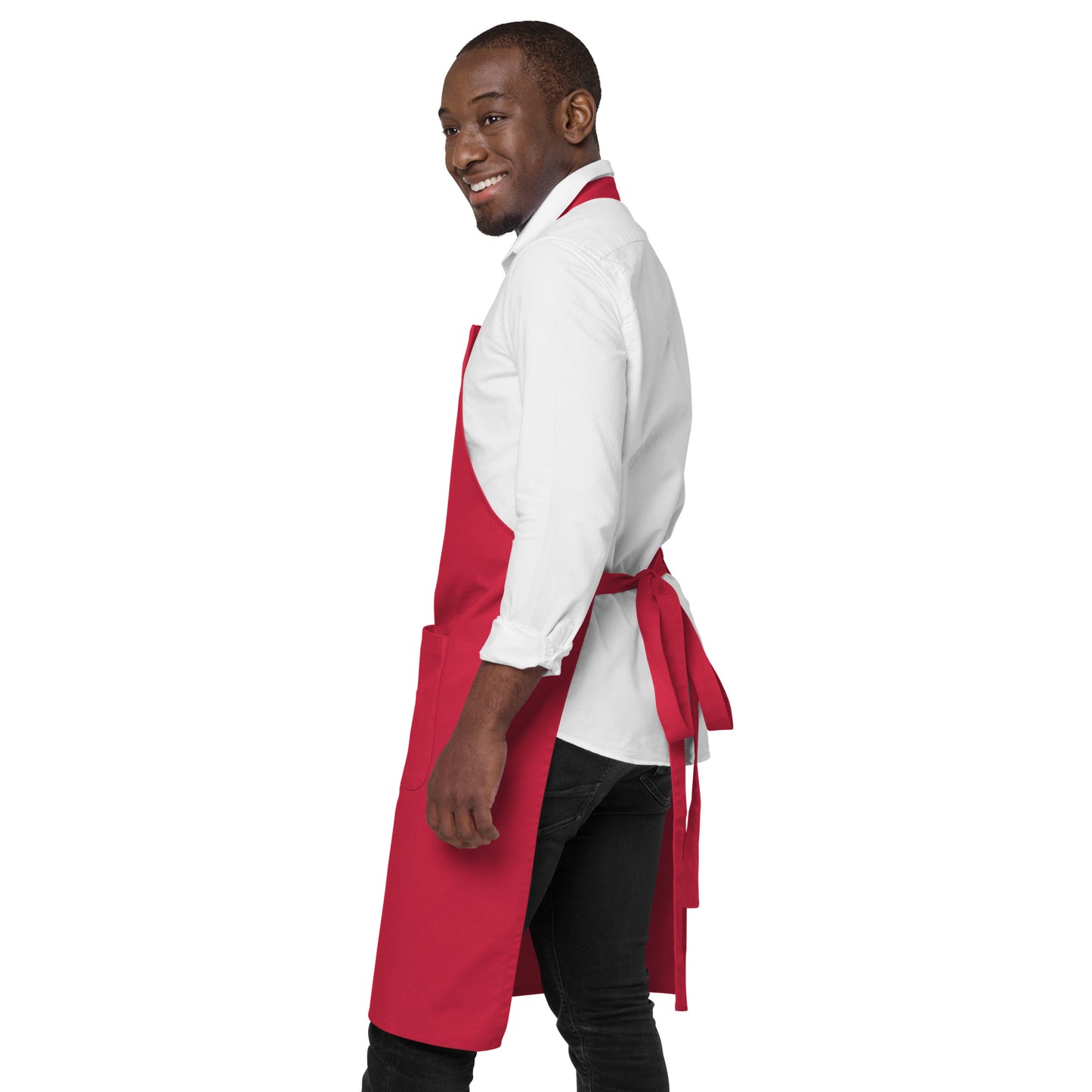Santa's Favorite Home Baker -Printed - Organic Cotton Apron