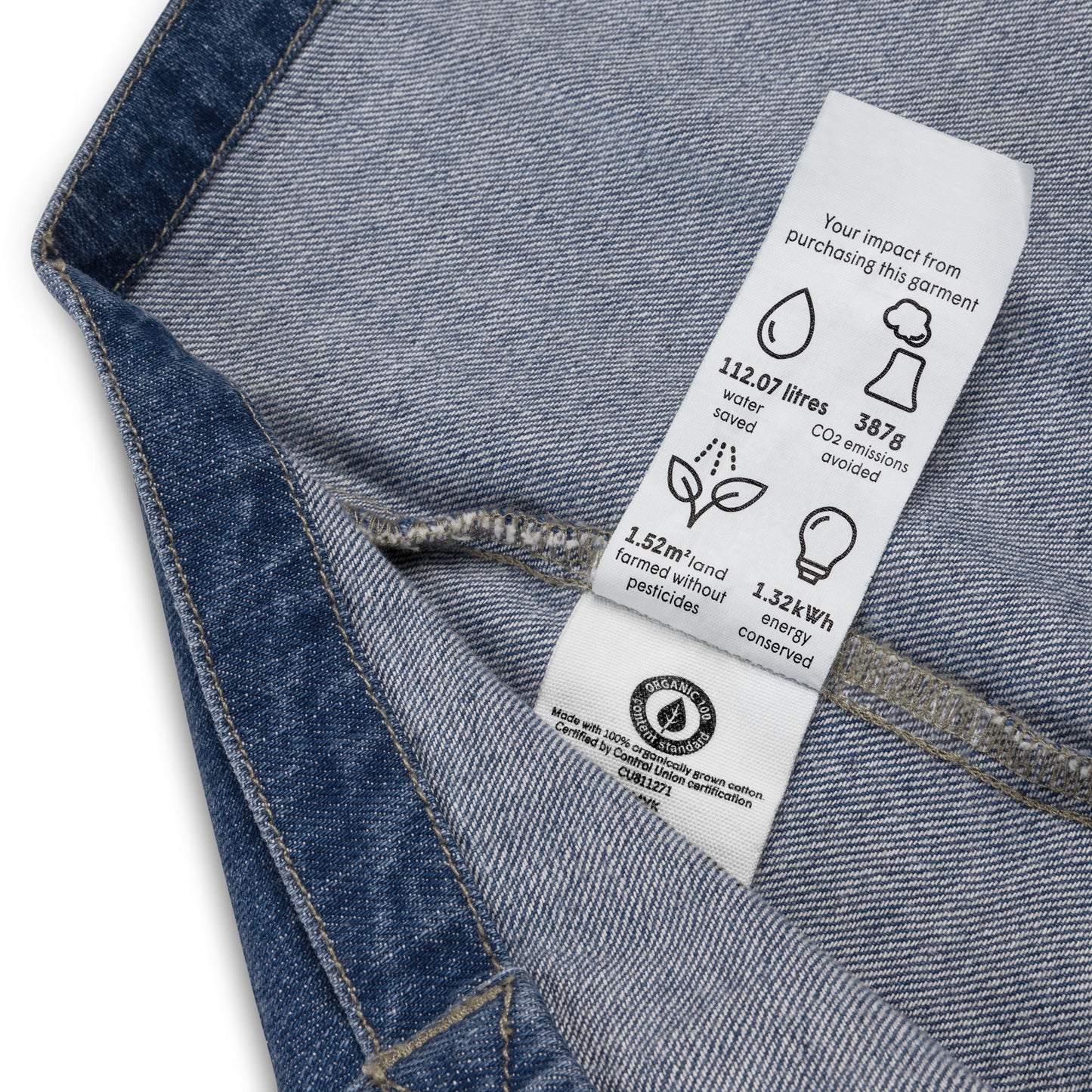 Somebody's Badass Bakery Organic Denim Tote Bag
