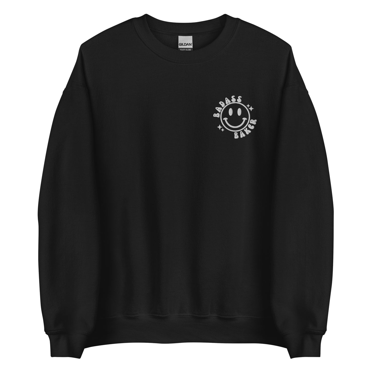 Somebody's Badass Baker Embroidered Unisex Sweatshirt