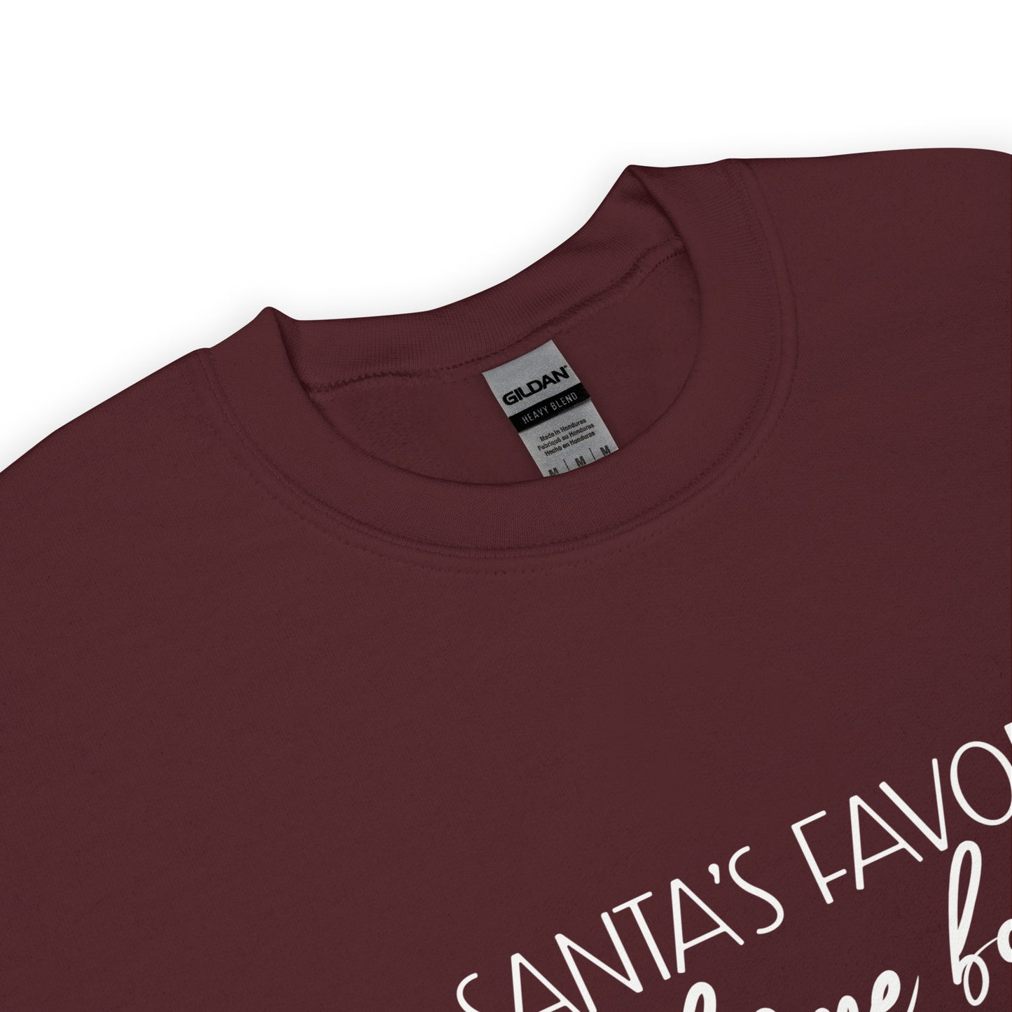 Santa's Favorite Home Baker Unisex Sweatshirt