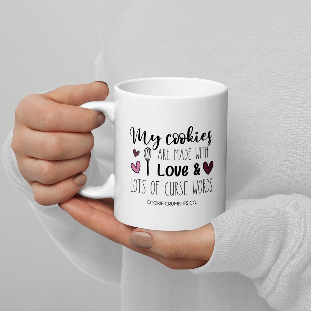 Lots of Curse Words - White Glossy Mug