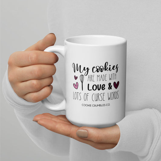 Lots of Curse Words - White Glossy Mug