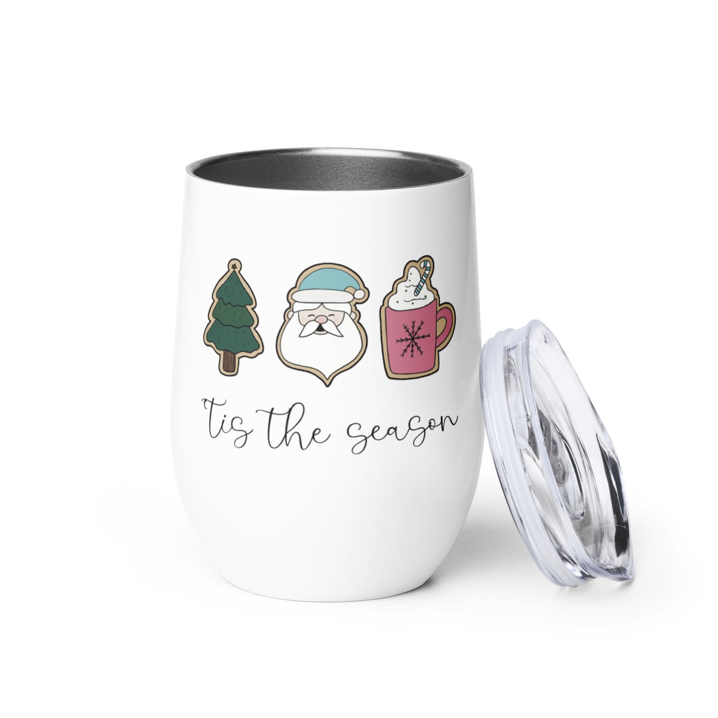 'Tis the Season Wine Tumbler