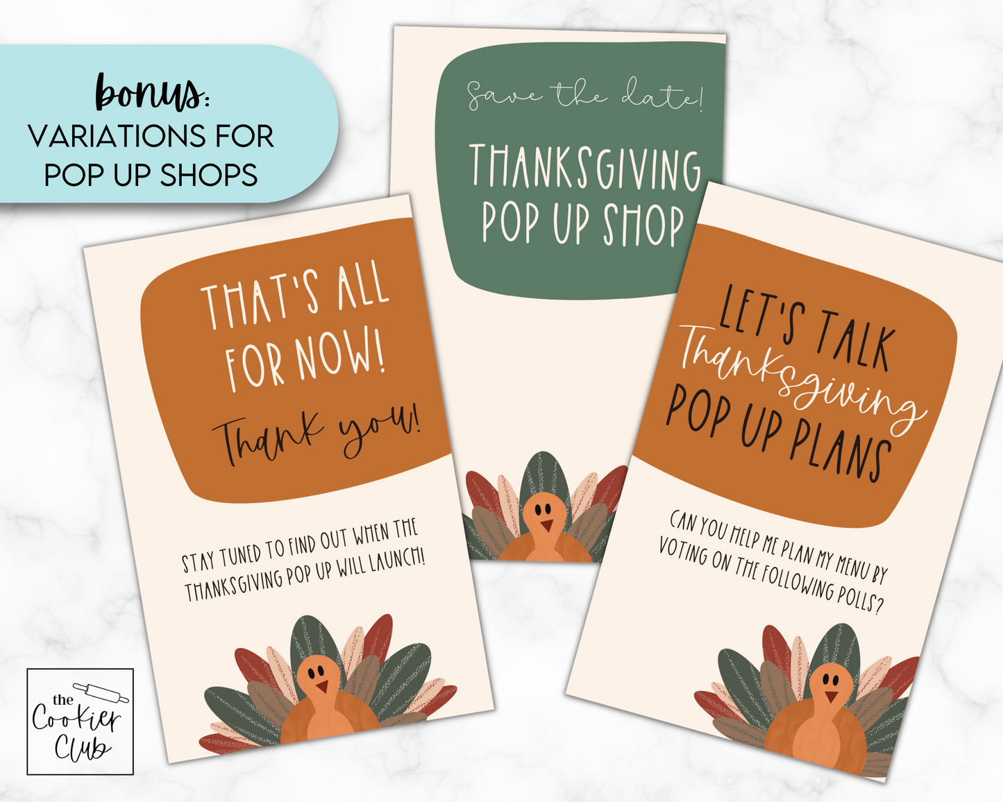 Thanksgiving - Instagram Story & Templates - Presale & Pop-Up