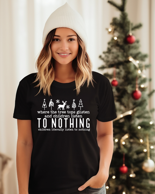 And the Children Listen to Nothing Unisex Tee
