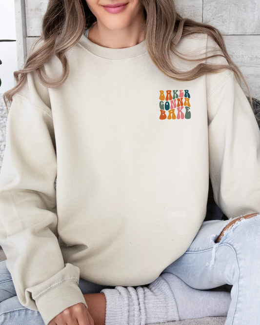 Groovy Baker Era - Unisex Sweatshirt