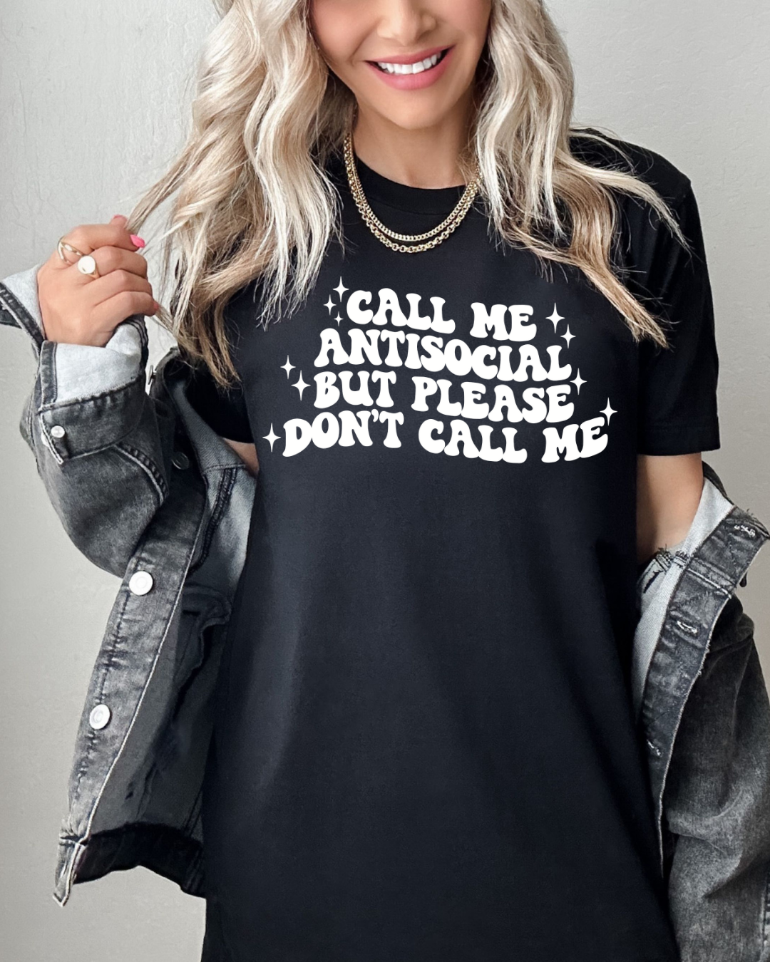 Please Don't Call Me - Unisex Tee