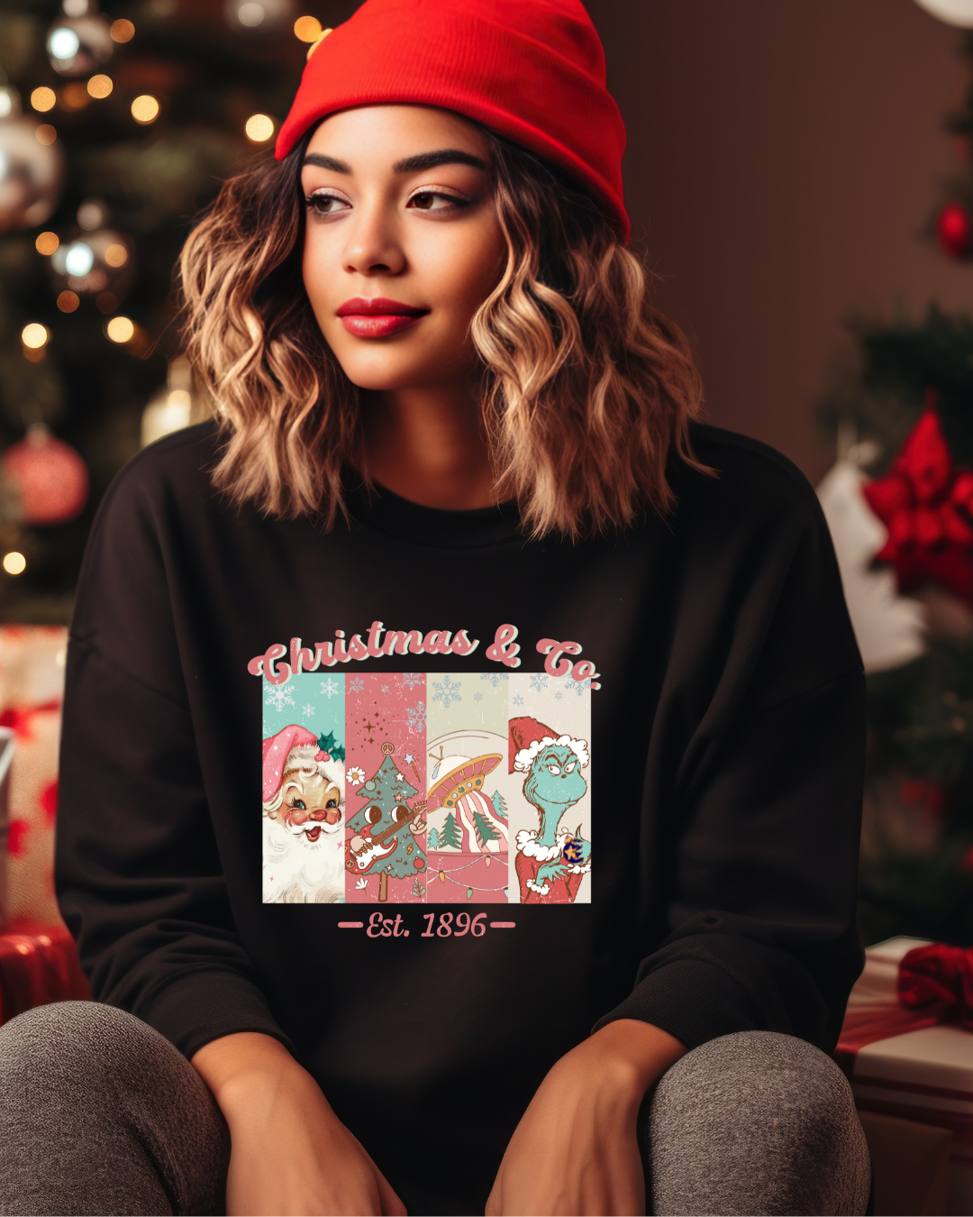 Vintage Christmas - Unisex Sweatshirt