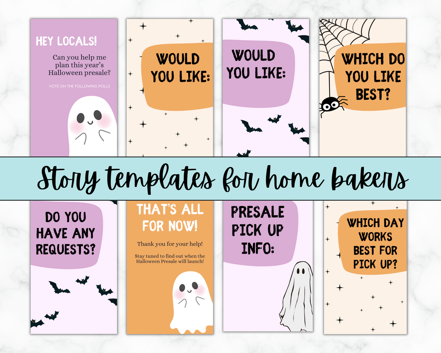 Halloween - Instagram Story & Templates - Presale & Pop-Up